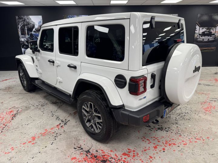 Jeep Wrangler Unlimited 2.0 T 380ch 4xe OVERLAND BLANC - 22