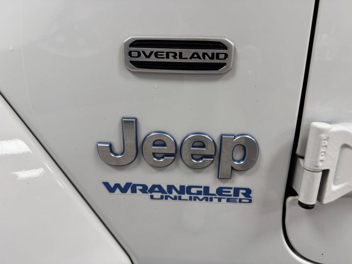 Jeep Wrangler Unlimited 2.0 T 380ch 4xe OVERLAND BLANC - 25