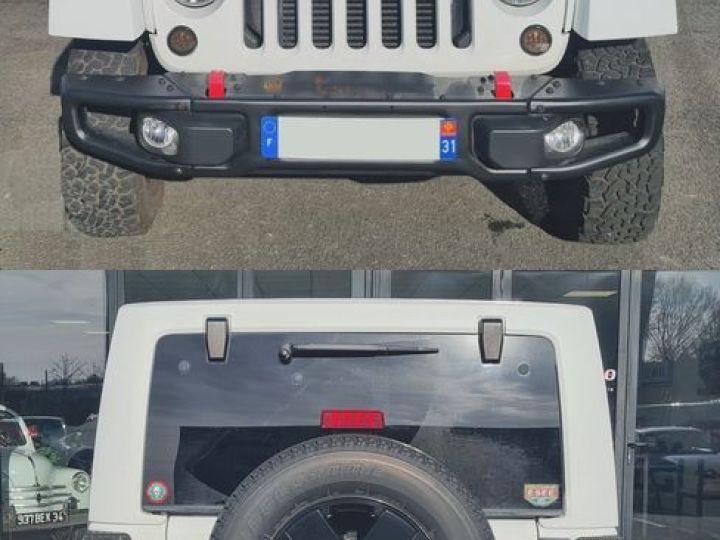 Jeep Wrangler UNLIMITED 2.8 CRD 4WD 200 cv Blanc - 3