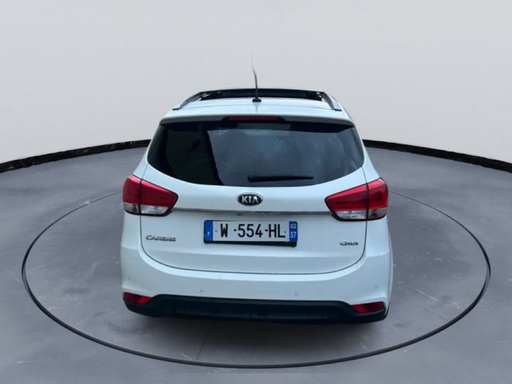 Kia Carens III 1.7 CRDI 136 PREMIUM ISG BVA 7 PLACES CUIR TOIT GPS XENONS Blanc - 3