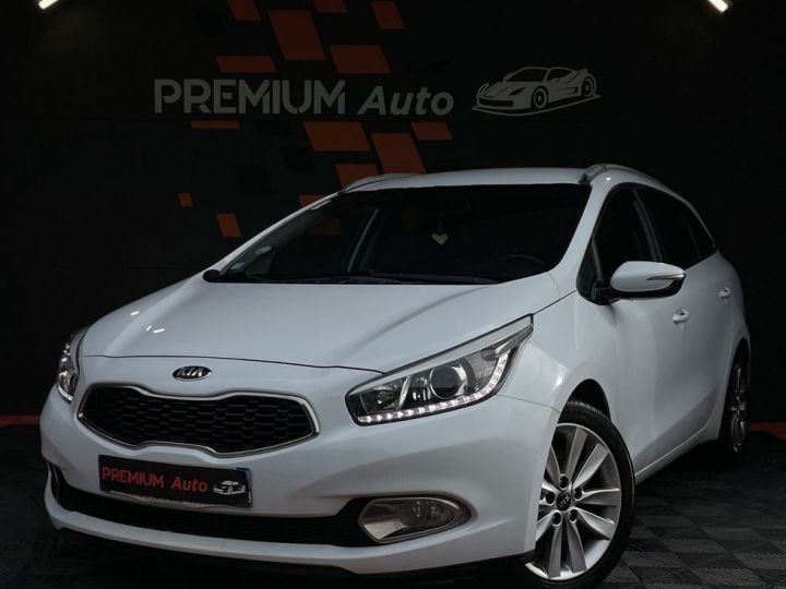 Kia Cee'd SW Ceed 1.6 Crdi 128 Cv Active Régulateur Gps Bluetooth Entretien Complet Ct Ok 2026 Blanc - 1