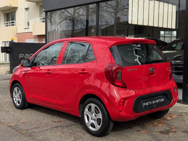 Kia Picanto 1.0 67CH ACTIVE Rouge - 4