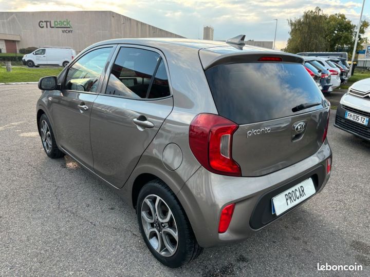 Kia Picanto 1.0 67ch Design Euro6d-T Gris - 4