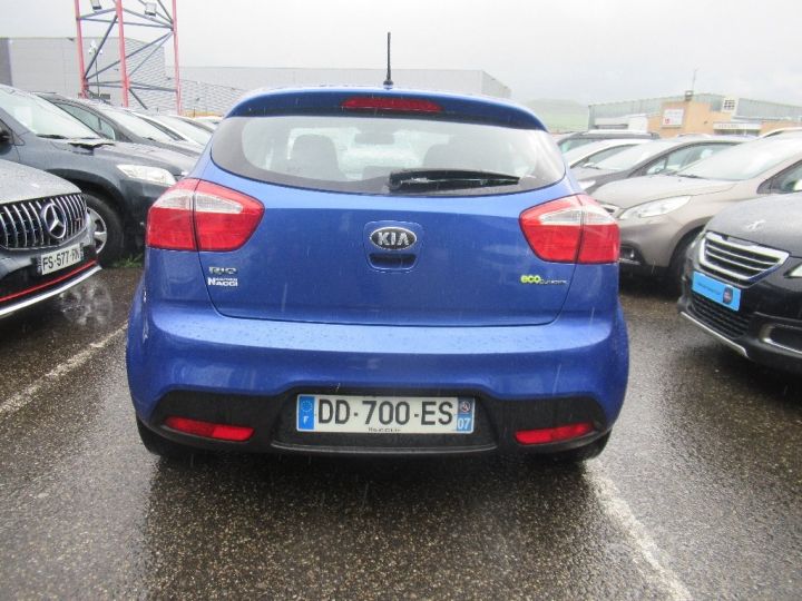 Kia Rio 1.1 CRDi 75 Active EN L ETAT CARROSSERIE Bleu - 5