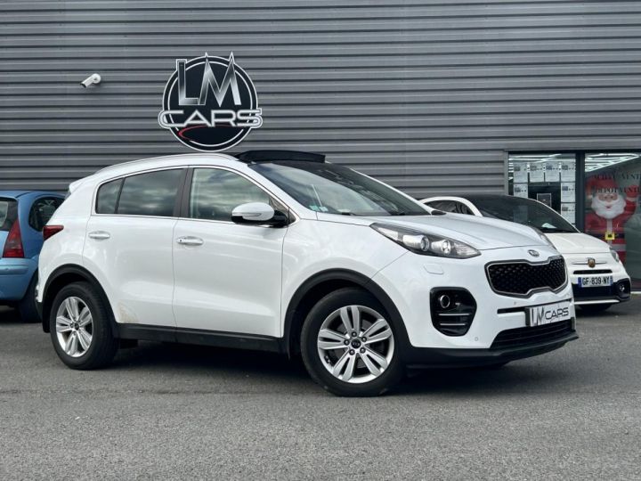 Kia Sportage 1.7 CRDI 141 Blanc - 1