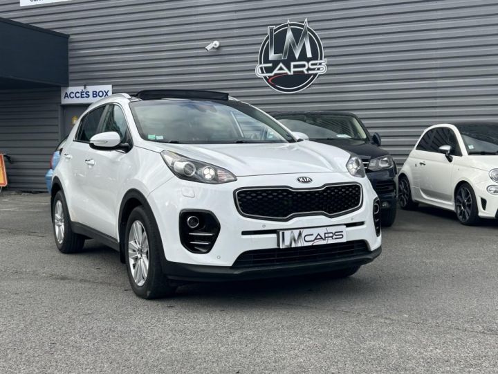 Kia Sportage 1.7 CRDI 141 Blanc - 3