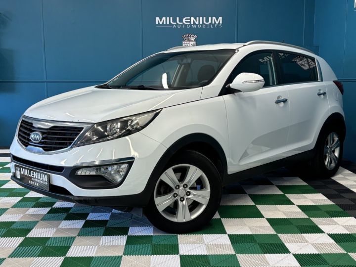 Kia Sportage 2.0 CRDI 136 ACTIVE 1ERE MAIN Blanc - 1