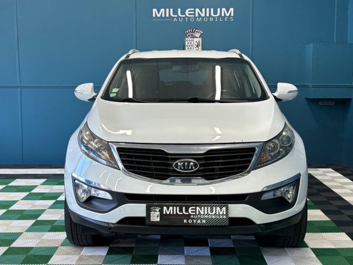 Kia Sportage 2.0 CRDI 136 ACTIVE 1ERE MAIN Blanc - 3