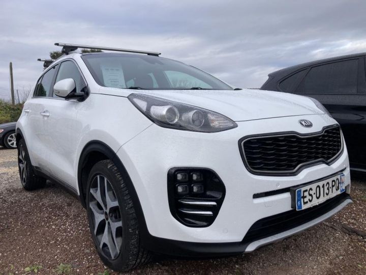 Kia Sportage IV (2) 1.6 CRDI 136 ISG GT LINE PREMIUM 2WD DCT7 Blanche - 3