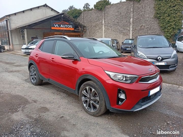 Kia Stonic 1.0 T ISG 120 cv Année 2018 Crit'air 1 24850 km Rouge - 1