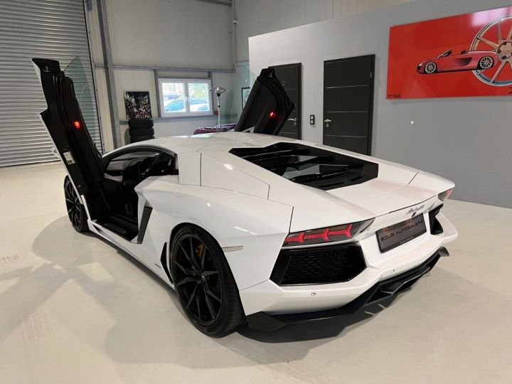 Lamborghini Aventador LP 700-4 LIFT PDC CAMERA CARBONE CERAMIQUE ENTRETIEN GARANTIE 12 MOIS Blanc Isis - 5