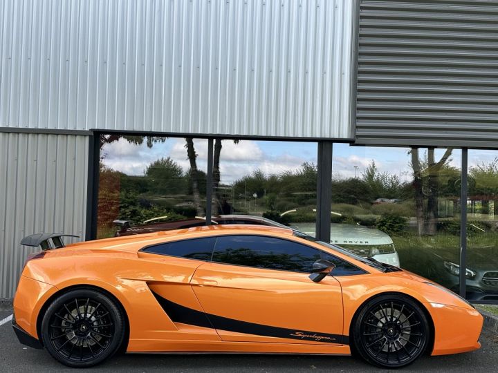 Lamborghini Gallardo COUPE 5.0 V10 530 SUPERLEGGERA E-GEAR orange métal - 4