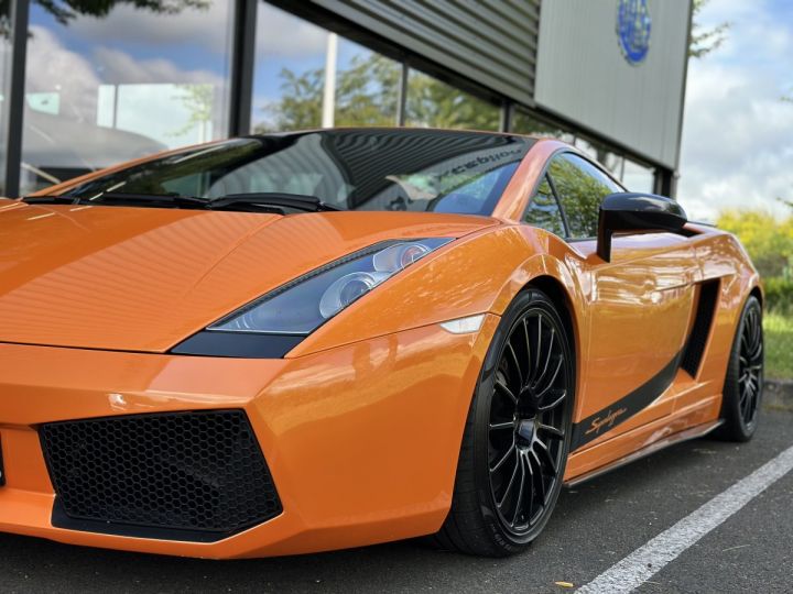 Lamborghini Gallardo COUPE 5.0 V10 530 SUPERLEGGERA E-GEAR orange métal - 9