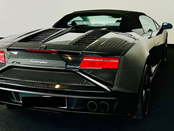 Lamborghini Gallardo Spyder 5.2 V10 560 LP560-4 Spyder noir métal - 12