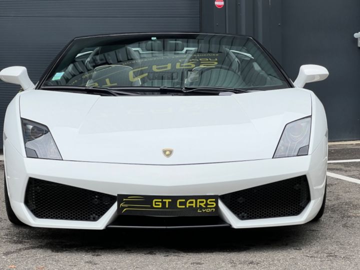 Lamborghini Gallardo Spyder Lamborghini Gallardo Spyder - crédit 1395 euros/mois - Française 2e Main - Lift - Jantes Callisto Blanc - 2