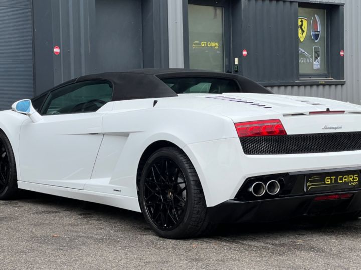 Lamborghini Gallardo Spyder Lamborghini Gallardo Spyder - crédit 1395 euros/mois - Française 2e Main - Lift - Jantes Callisto Blanc - 9