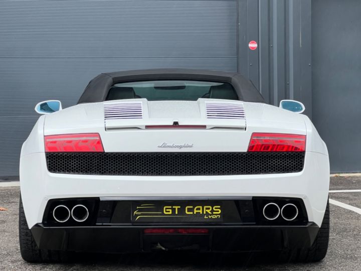 Lamborghini Gallardo Spyder Lamborghini Gallardo Spyder - crédit 1395 euros/mois - Française 2e Main - Lift - Jantes Callisto Blanc - 10