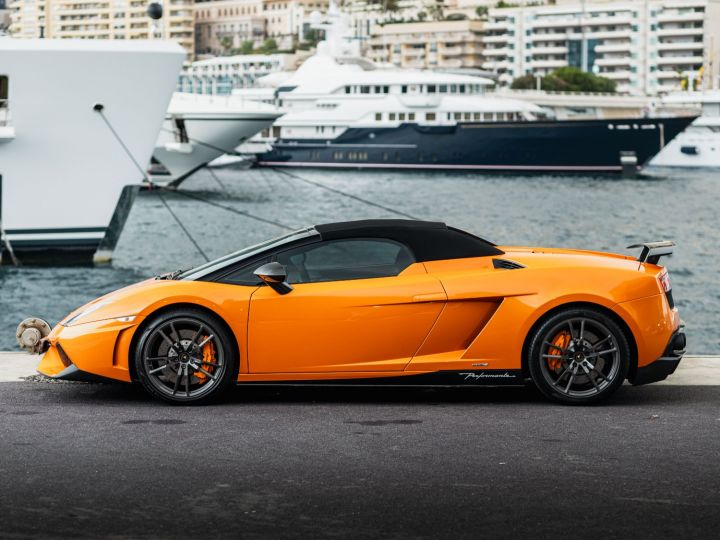 Lamborghini Gallardo Spyder PERFORMANTE LP 570/4 V10 FULL CARBONE - MONACO Orange Metal - 8