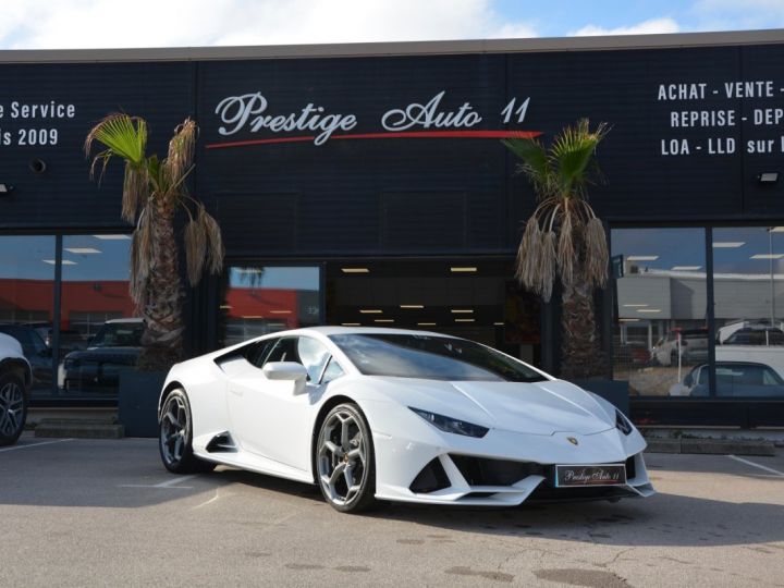 Lamborghini Huracan EVO 640 CV ORIGINE FRANCE  Blanc - 1