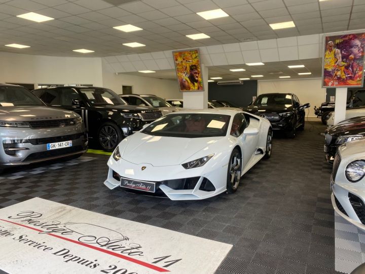 Lamborghini Huracan EVO 640 CV ORIGINE FRANCE  Blanc - 3