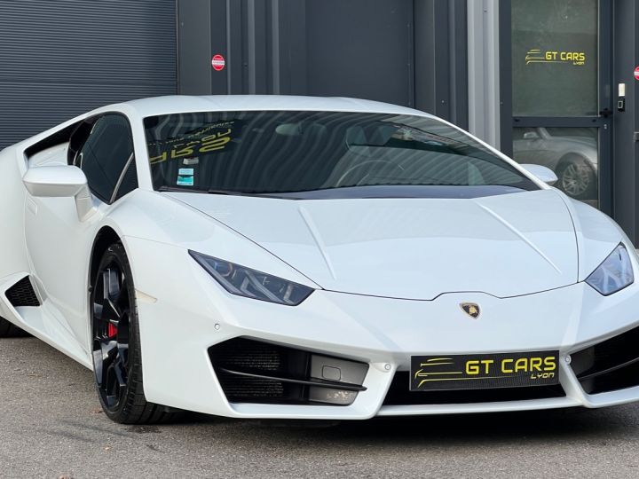 Lamborghini Huracan Lamborghini Huracan LP580 - LOA 1 447 Euros Par Mois - Lift - Malus Payé Blanc Métallisé - 3