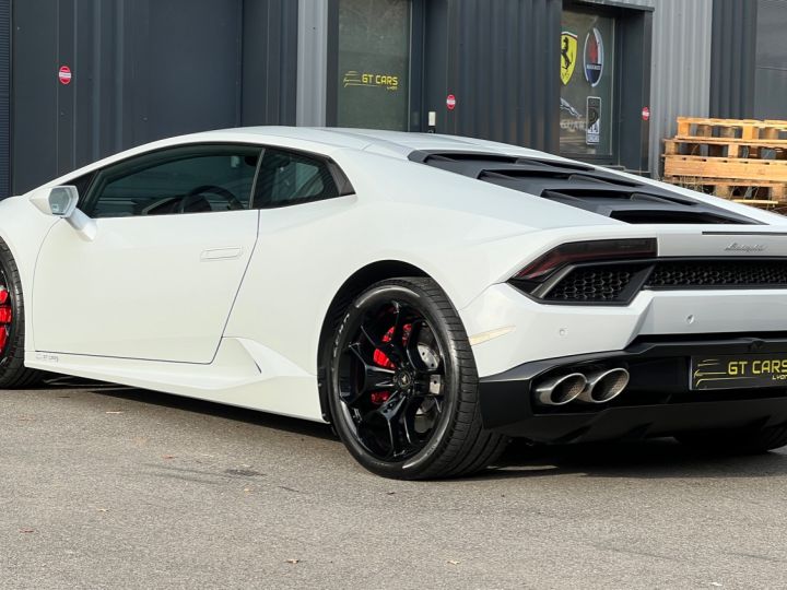 Lamborghini Huracan Lamborghini Huracan LP580 - LOA 1 447 Euros Par Mois - Lift - Malus Payé Blanc Métallisé - 6