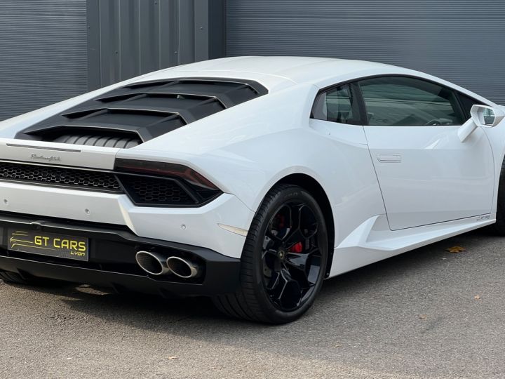 Lamborghini Huracan Lamborghini Huracan LP580 - LOA 1 447 Euros Par Mois - Lift - Malus Payé Blanc Métallisé - 8