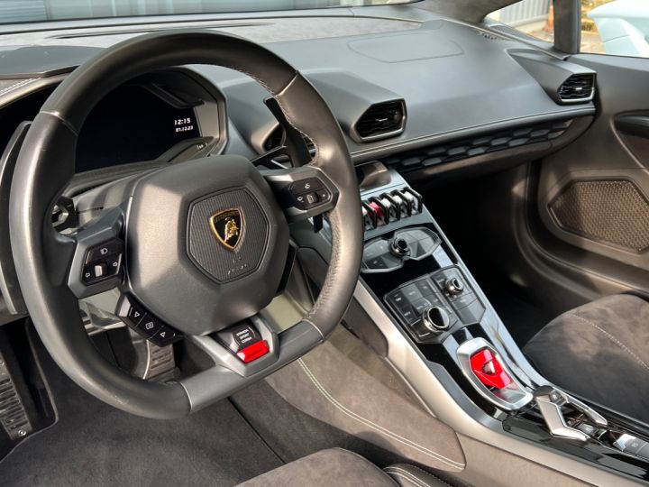 Lamborghini Huracan Lamborghini Huracan LP580 - LOA 1 447 Euros Par Mois - Lift - Malus Payé Blanc Métallisé - 9