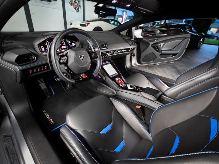 Lamborghini Huracan V10 5.2L EVO AWD 640 Lift Garantie 12 mois grise - 16