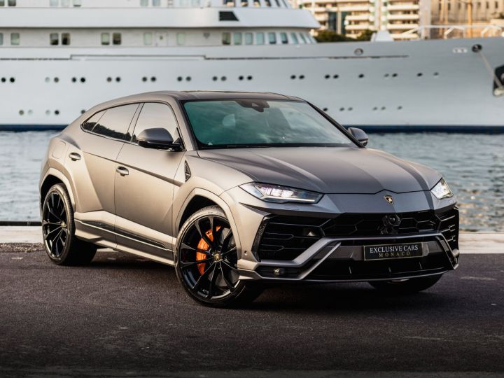 Lamborghini Urus 4.0 V8 650 CV - MONACO Covering Gris Mat - ( Couleur origine Bleu Astraeus ) - 3