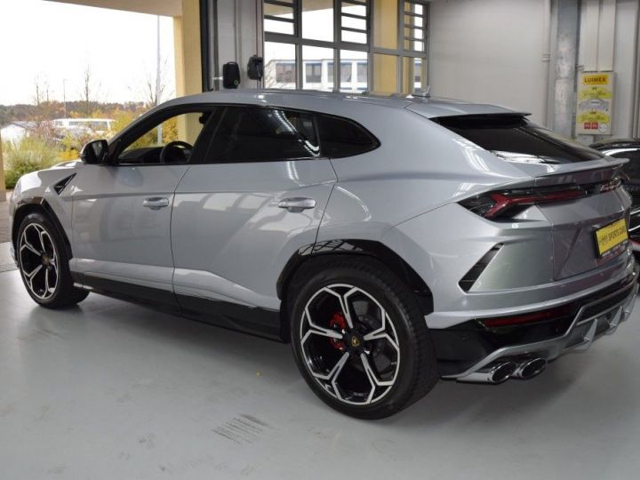 Lamborghini Urus 4.0 V8 650ch B&O ATH FREINS CARBONE TOIT OUVRANT PREMIERE MAIN GARANTIE 12 MOIS ARGENT - 3