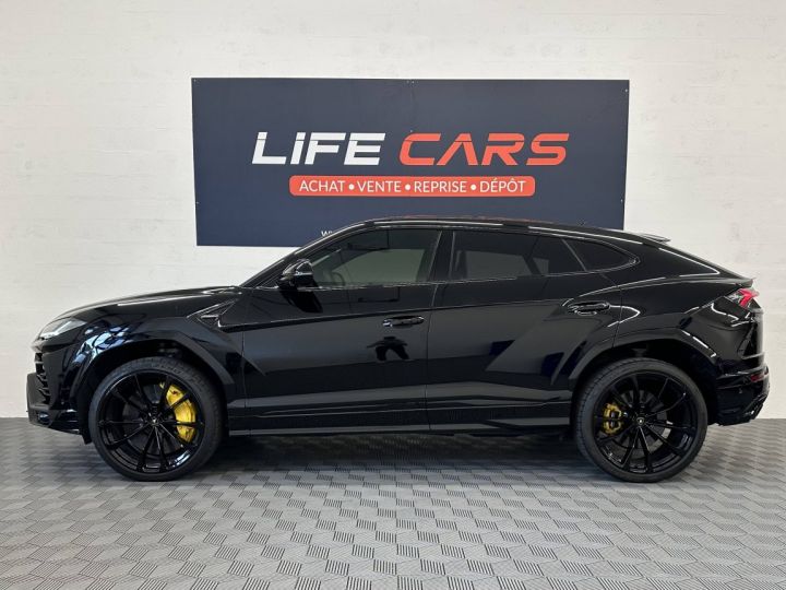 Lamborghini Urus 4.0 V8 650ch Bi-turbo Céramique 2019 Français & entretien complet NOIR - 3