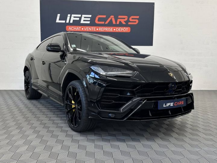 Lamborghini Urus 4.0 V8 650ch Bi-turbo Céramique 2019 Français & entretien complet NOIR - 4