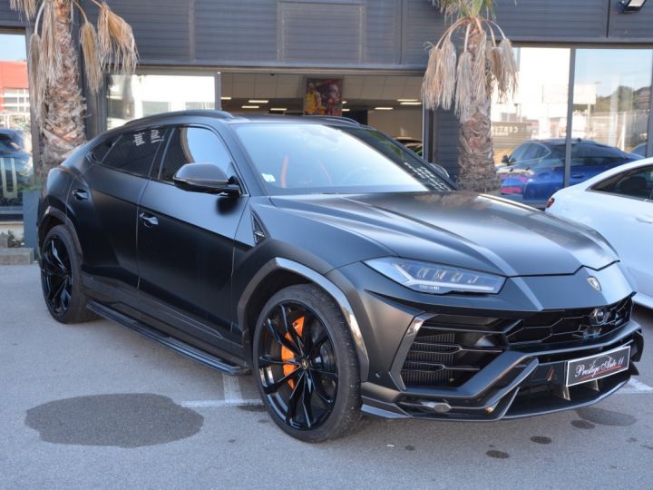 Lamborghini Urus 4.0 V8 Graphite Capsule origine FRANCE GARANTIE 2025 TVA RECUPERABLE Noir - 2