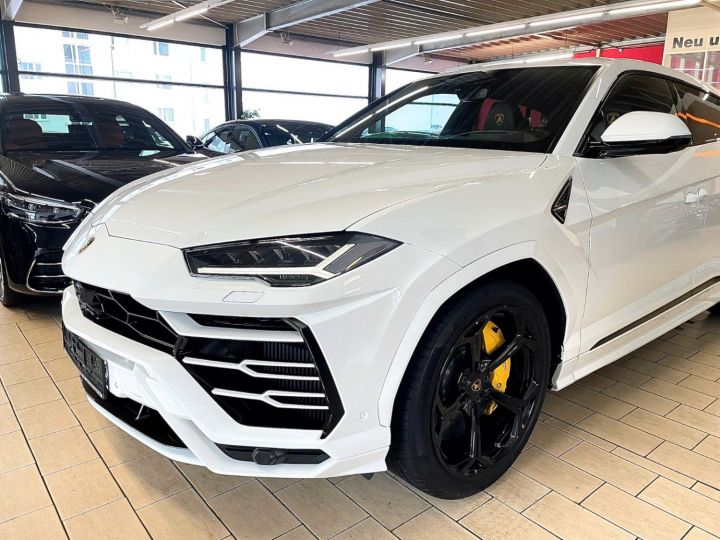 Lamborghini Urus B&O DISTRONIC CAMERA 360 ECHAPPEMENT SPORT ENTRETIEN COMPLET GARANTIE LAMBORGHINI BLANC - 6