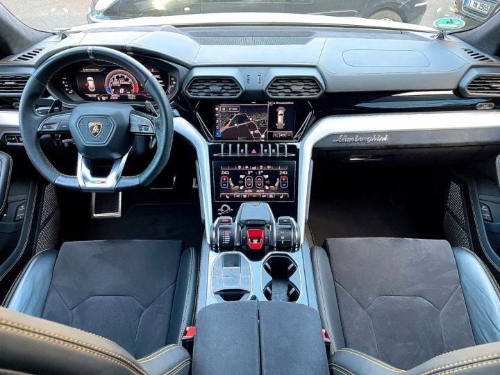 Lamborghini Urus B&O DISTRONIC CAMERA 360 ECHAPPEMENT SPORT ENTRETIEN COMPLET GARANTIE LAMBORGHINI BLANC - 16