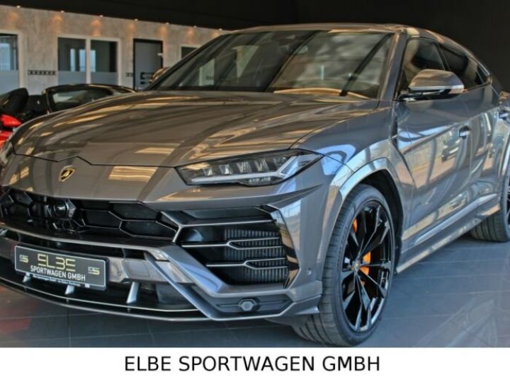 Lamborghini Urus Lamborghini Urus 650 B&O TOP 360° ADAS CARBON AF.TH. JA 23 Garantie Usine 04/2026 CG Et Ecotaxe Gratuites Grise - 1