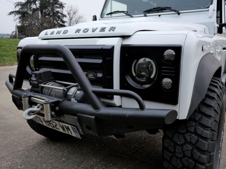 Land Rover Defender 90 2.4 TD4 S 2 places ctte - Kit réhuasse - Treuil - Pack LED - Attelage - Première main Blanc - 27