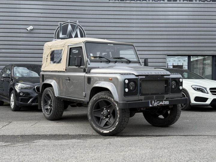 Land Rover Defender 90 2.4 Tdi  2007 GRIS FONCE - 1