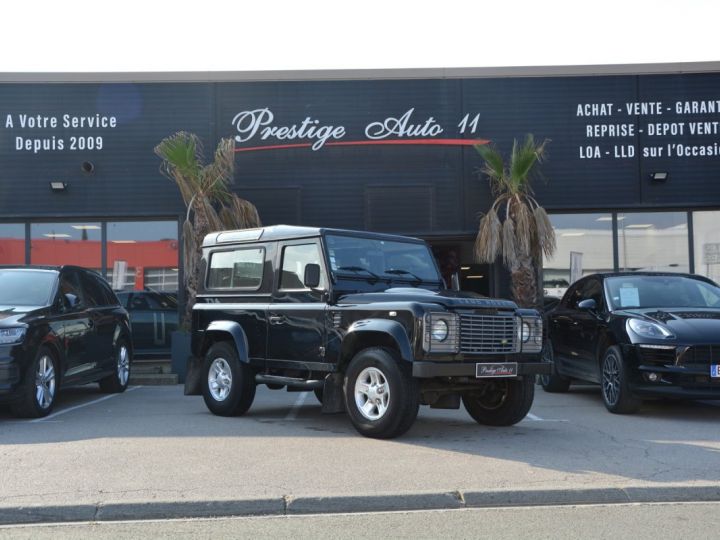 Land Rover Defender 90 TD4  Noir - 1