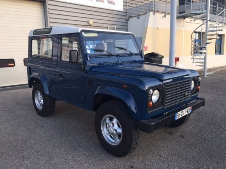 Land Rover Defender 90 TD5 122CV 7 PLACES     Diesel BLEU - 1