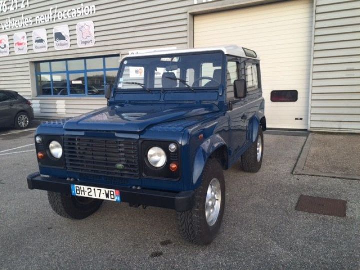 Land Rover Defender 90 TD5 122CV 7 PLACES     Diesel BLEU - 3