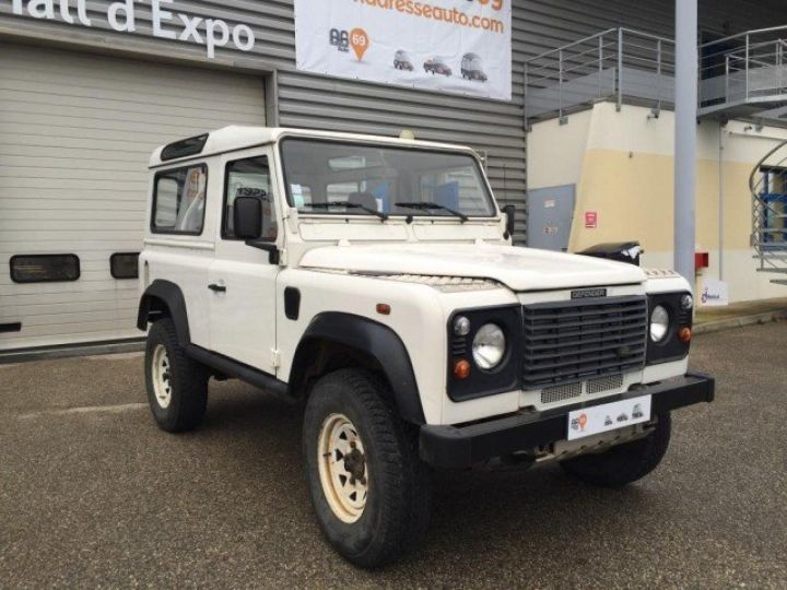 Land Rover Defender 90 TD5 3 Places     Diesel BLANC - 1