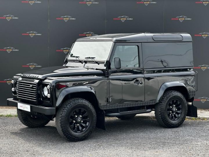 Land Rover Defender Land Rover 90 TD4 122CH BLACK EDITION LIMITE 105-150 ETAT NEUF Noir - 3