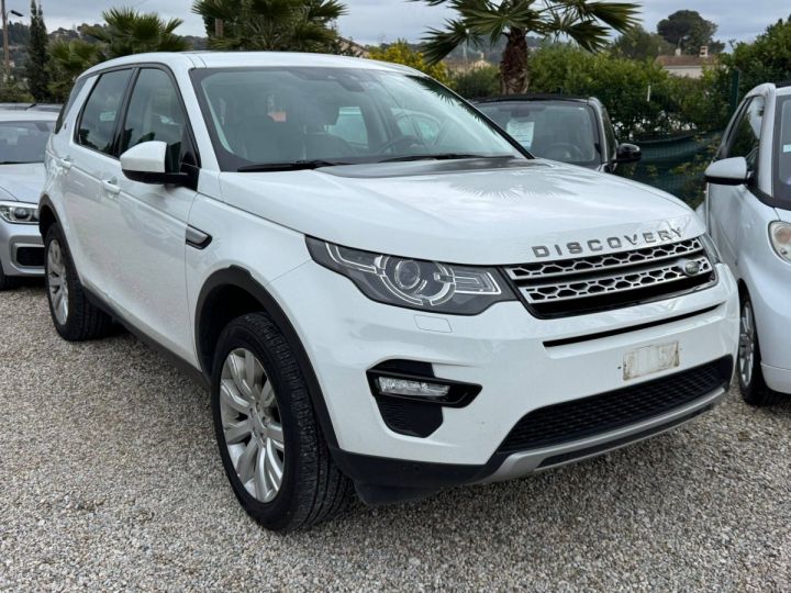 Land Rover Discovery Sport 2.0 TD4 180ch HSE AWD BVA Mark III Blanc - 3