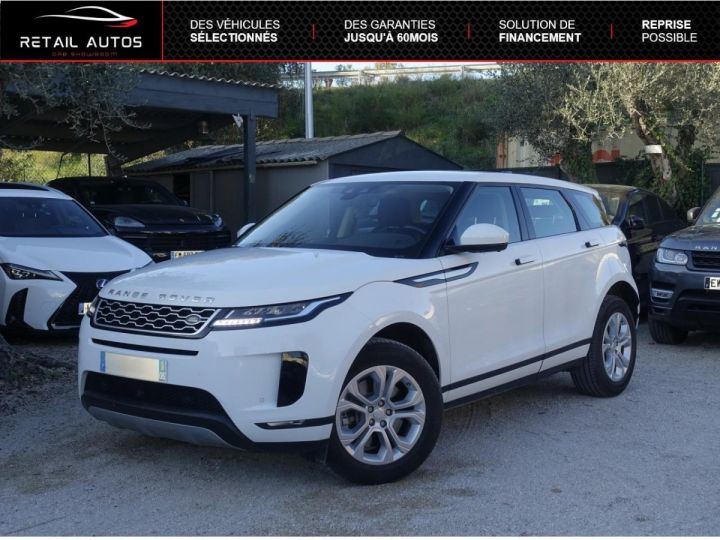 Land Rover Range Rover EVOQUE 2.0 D 150ch S AWD BVA Blanc métallisé - 1