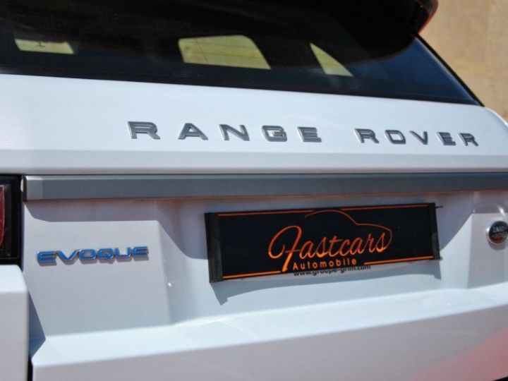 Land Rover Range Rover Evoque 2.0 ED4 150 EXECUTIVE 4X2 GARANTIE 12MOIS Blanc - 9