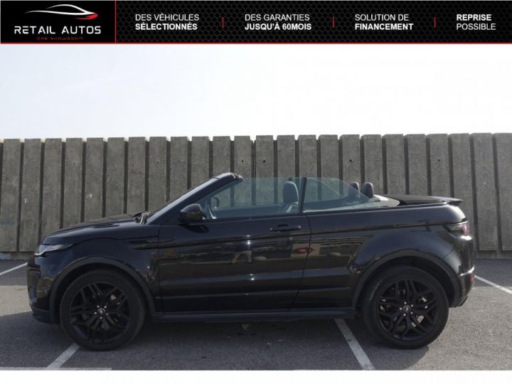 Land Rover Range Rover evoque cab 2.0 TD4 - 180 - BVA CABRIOLET HSE Dynamic Noir métallisé - 3