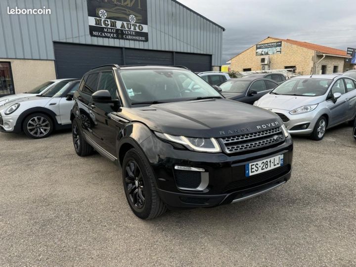 Land Rover Range Rover Evoque Land td4 150 ch se dynamic bvm- toit pano camera Noir - 1