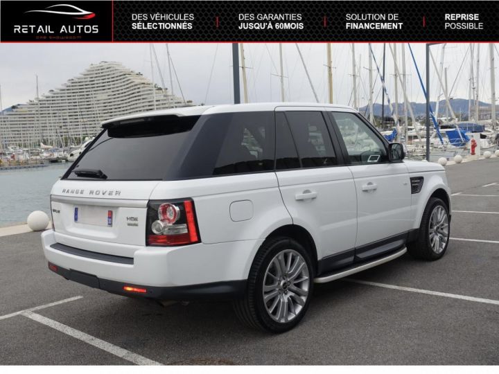 Land Rover Range Rover SPORT 3.0 SDV6 HSE Mark VII Blanc métallisé - 4